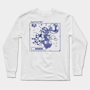 Hydrogen Molecule Long Sleeve T-Shirt